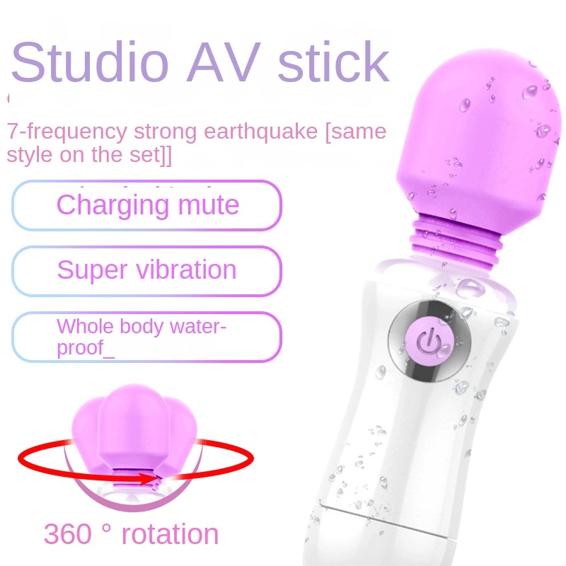 Wholesale Nursing Bottle AV Stick Mini Vibration Massage Waterproof Women&prime; S Masturbation Device Adult Sex Product