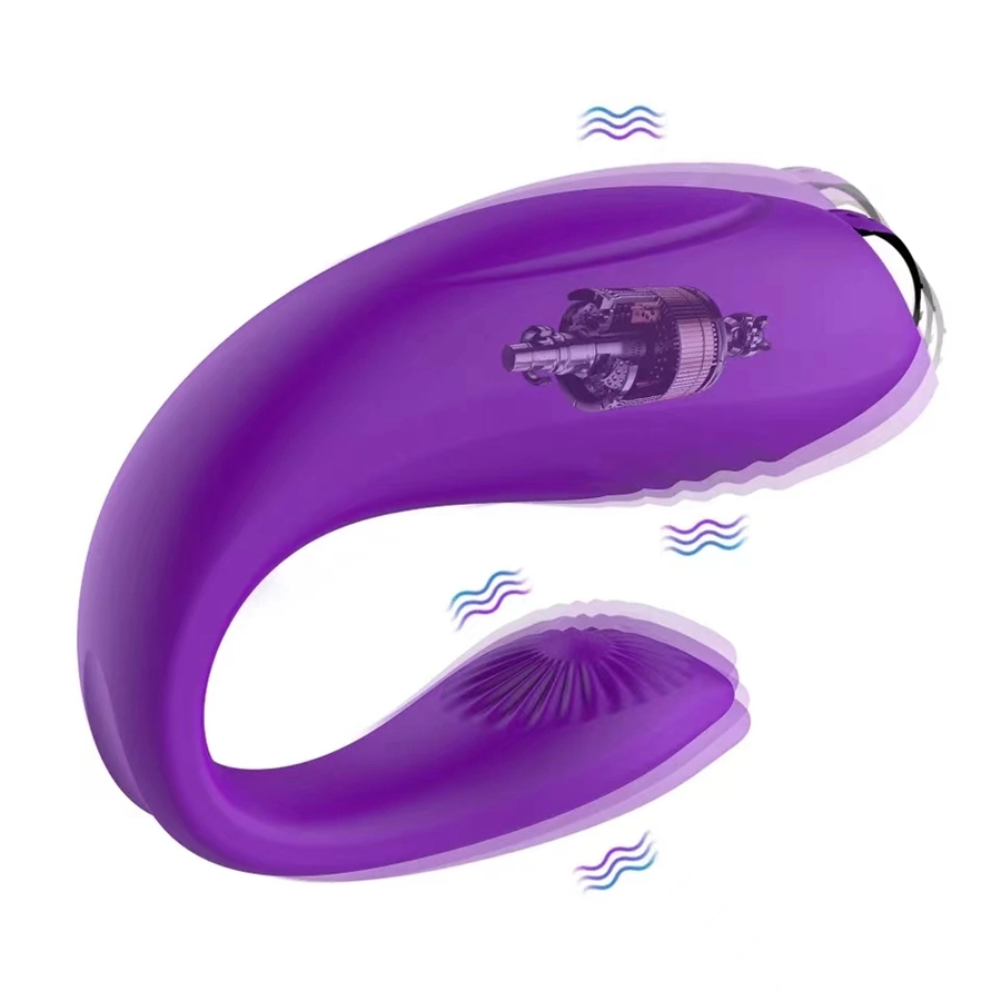 Wholesale Clitoris Masturbator Vibrating Sex Product for Couples Vagina Massage Female U Shape Dildo Vibrator for Woman