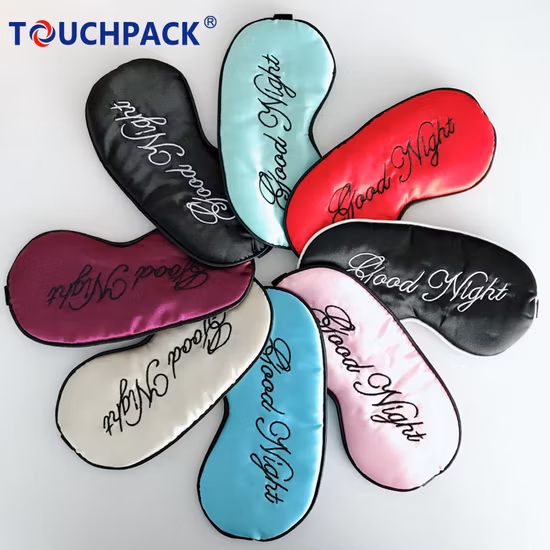 2021 Women Promotion Gift Products OEM High Quality Silk Eye Mask Sleep Mask